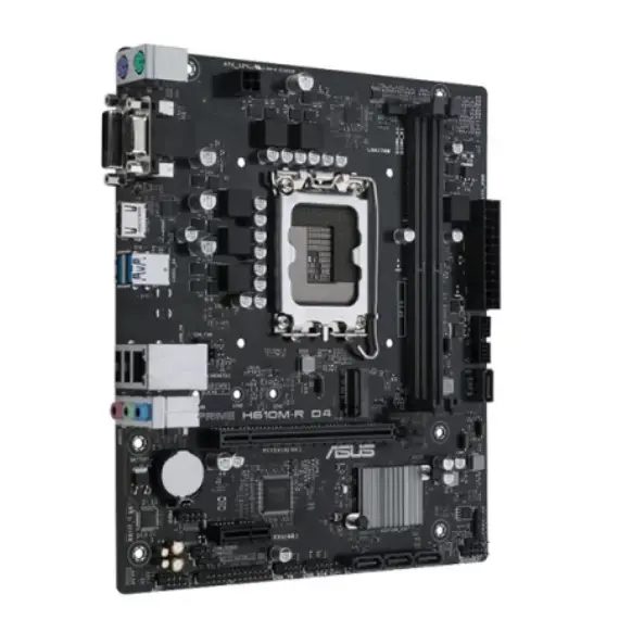 დედა დაფა Asus PRIME H610M-R D4-SI 2DDR4 LGA1700, 2 image - TechMall.geდედა დაფა Asus PRIME H610M-R D4-SI 2DDR4 LGA1700, 2 image - TechMall.ge ,დედა დაფა Asus PRIME H610M-R D4-SI 2DDR4 LGA1700, 2 image - TechMall.ge