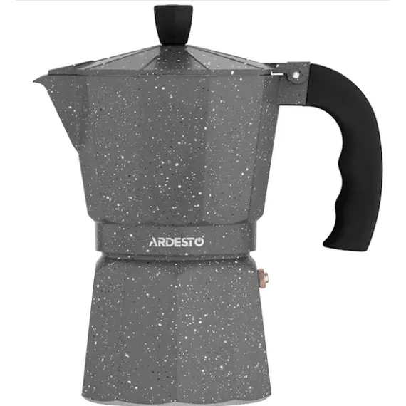 ყავის მადუღარა Ardesto Coffee Maker Gemini Molise, 9 cups, grey, aluminum - TechMall.geყავის მადუღარა Ardesto Coffee Maker Gemini Molise, 9 cups, grey, aluminum - TechMall.ge ,ყავის მადუღარა Ardesto Coffee Maker Gemini Molise, 9 cups, grey, aluminum - TechMall.ge