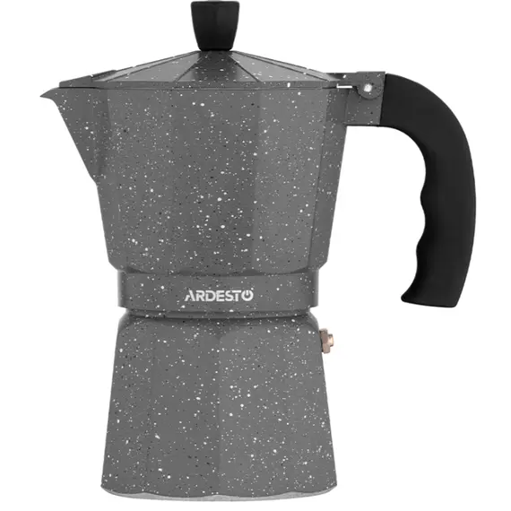 ყავის მადუღარა Ardesto Coffee Maker Gemini Molise, 6 cups, grey, aluminum - TechMall.geყავის მადუღარა Ardesto Coffee Maker Gemini Molise, 6 cups, grey, aluminum - TechMall.ge ,ყავის მადუღარა Ardesto Coffee Maker Gemini Molise, 6 cups, grey, aluminum - TechMall.ge