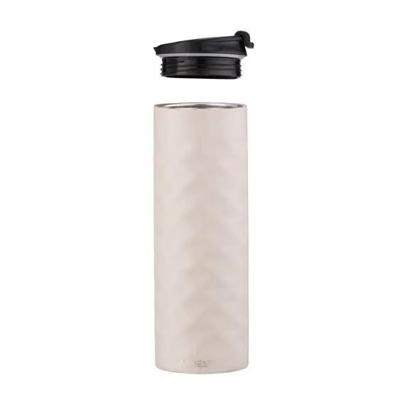 თერმოსი Ardesto Travel mug Bright City 400 ml, stainless steel, beige, 2 image - TechMall.geთერმოსი Ardesto Travel mug Bright City 400 ml, stainless steel, beige, 2 image - TechMall.ge ,თერმოსი Ardesto Travel mug Bright City 400 ml, stainless steel, beige, 2 image - TechMall.ge