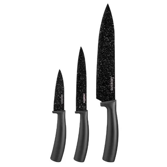 დანების ნაკრები Ardesto Black Mars Knives Set 3 pcs, black, stainless steel, plastic - TechMall.geდანების ნაკრები Ardesto Black Mars Knives Set 3 pcs, black, stainless steel, plastic - TechMall.ge ,დანების ნაკრები Ardesto Black Mars Knives Set 3 pcs, black, stainless steel, plastic - TechMall.ge