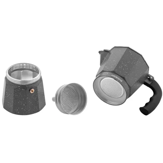 ყავის მადუღარა Ardesto Coffee Maker Gemini Molise, 6 cups, grey, aluminum, 5 image - TechMall.geყავის მადუღარა Ardesto Coffee Maker Gemini Molise, 6 cups, grey, aluminum, 5 image - TechMall.ge ,ყავის მადუღარა Ardesto Coffee Maker Gemini Molise, 6 cups, grey, aluminum, 5 image - TechMall.ge