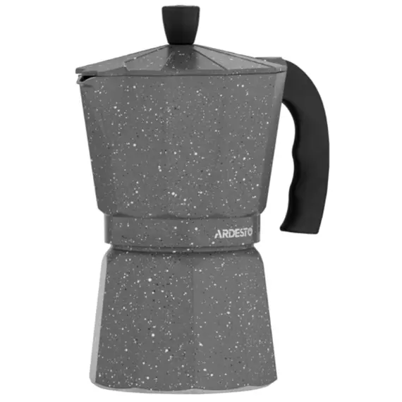 ყავის მადუღარა Ardesto Coffee Maker Gemini Molise, 6 cups, grey, aluminum, 2 image - TechMall.geყავის მადუღარა Ardesto Coffee Maker Gemini Molise, 6 cups, grey, aluminum, 2 image - TechMall.ge ,ყავის მადუღარა Ardesto Coffee Maker Gemini Molise, 6 cups, grey, aluminum, 2 image - TechMall.ge