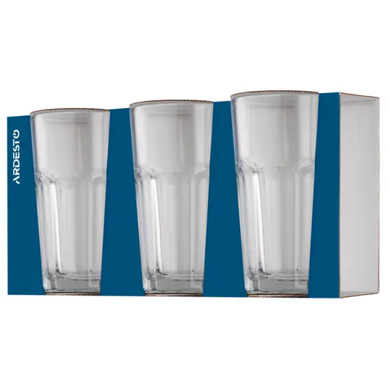 წვენის ჭიქების ნაკრები Ardesto Long Drink set Salerno 360 ml, 3 pcs, glass, 2 image - TechMall.geწვენის ჭიქების ნაკრები Ardesto Long Drink set Salerno 360 ml, 3 pcs, glass, 2 image - TechMall.ge ,წვენის ჭიქების ნაკრები Ardesto Long Drink set Salerno 360 ml, 3 pcs, glass, 2 image - TechMall.ge