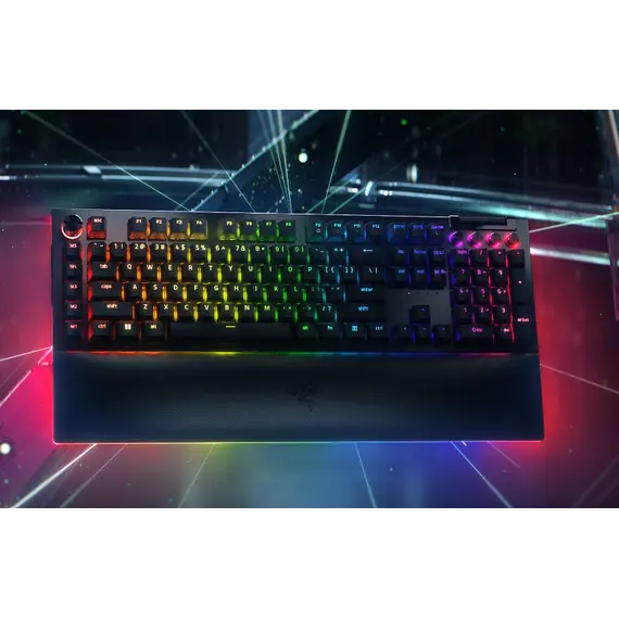 კლავიატურა Razer BlackWidow V4 Pro RGB 104key Green Switch USB EN, Black, 2 image - TechMall.geკლავიატურა Razer BlackWidow V4 Pro RGB 104key Green Switch USB EN, Black, 2 image - TechMall.ge ,კლავიატურა Razer BlackWidow V4 Pro RGB 104key Green Switch USB EN, Black, 2 image - TechMall.ge