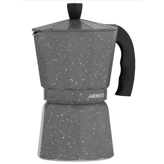 Coffee maker Ardesto Coffee Maker Gemini Molise, 3 cups, gray, aluminum, 2 image - TechMall.geCoffee maker Ardesto Coffee Maker Gemini Molise, 3 cups, gray, aluminum, 2 image - TechMall.ge ,Coffee maker Ardesto Coffee Maker Gemini Molise, 3 cups, gray, aluminum, 2 image - TechMall.ge