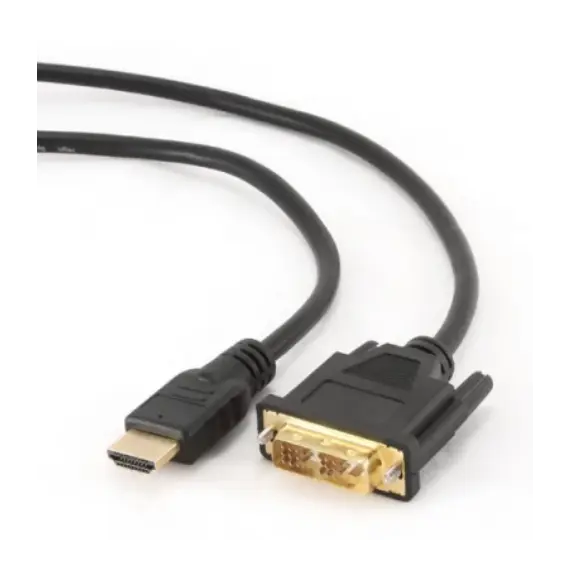 კაბელი Gembird CC-HDMI-DVI-6 HDMI to DVI cable 1.8 m, 2 image - TechMall.geკაბელი Gembird CC-HDMI-DVI-6 HDMI to DVI cable 1.8 m, 2 image - TechMall.ge ,კაბელი Gembird CC-HDMI-DVI-6 HDMI to DVI cable 1.8 m, 2 image - TechMall.ge