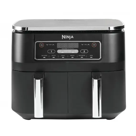 აეროგრილი Ninja AF300EU Dual Zone Air Fryer Gray - TechMall.geაეროგრილი Ninja AF300EU Dual Zone Air Fryer Gray - TechMall.ge ,აეროგრილი Ninja AF300EU Dual Zone Air Fryer Gray - TechMall.ge