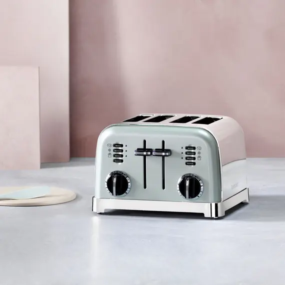 ტოსტერი Cuisinart CPT180GE 4 Slice Toaster Pistachio Green, 2 image - TechMall.geტოსტერი Cuisinart CPT180GE 4 Slice Toaster Pistachio Green, 2 image - TechMall.ge ,ტოსტერი Cuisinart CPT180GE 4 Slice Toaster Pistachio Green, 2 image - TechMall.ge