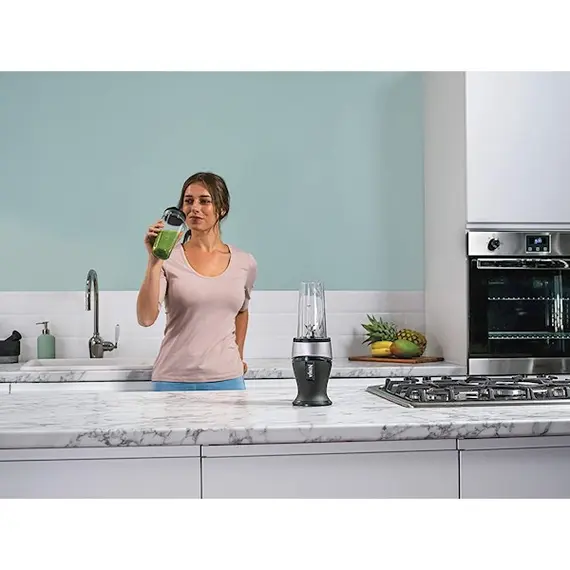ბლენდერი Ninja QB3001EUS, 700W, 0.47ML, Blender, Smoothie Maker, Black, 3 image - TechMall.geბლენდერი Ninja QB3001EUS, 700W, 0.47ML, Blender, Smoothie Maker, Black, 3 image - TechMall.ge ,ბლენდერი Ninja QB3001EUS, 700W, 0.47ML, Blender, Smoothie Maker, Black, 3 image - TechMall.ge