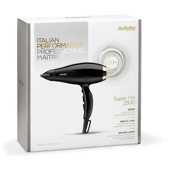თმის საშრობი Babyliss 6714E Air Pro 2300 Hair Dryer Black, 5 image - TechMall.geთმის საშრობი Babyliss 6714E Air Pro 2300 Hair Dryer Black, 5 image - TechMall.ge ,თმის საშრობი Babyliss 6714E Air Pro 2300 Hair Dryer Black, 5 image - TechMall.ge