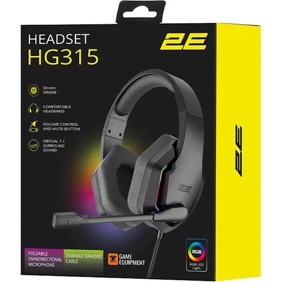 ყურსასმენი 2E HG315 Gaming Headset, Wired, RGB, USB, Black, 5 image - TechMall.geყურსასმენი 2E HG315 Gaming Headset, Wired, RGB, USB, Black, 5 image - TechMall.ge ,ყურსასმენი 2E HG315 Gaming Headset, Wired, RGB, USB, Black, 5 image - TechMall.ge