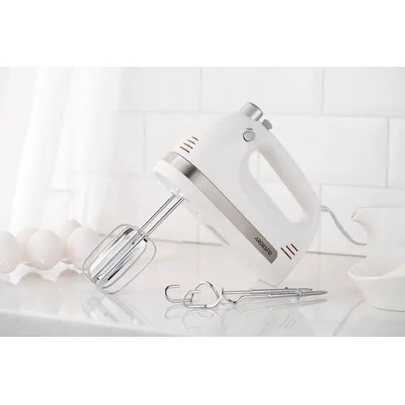 მიქსერი Ardesto HMC-3000W, 300W, Mixer, White, 4 image - TechMall.geმიქსერი Ardesto HMC-3000W, 300W, Mixer, White, 4 image - TechMall.ge ,მიქსერი Ardesto HMC-3000W, 300W, Mixer, White, 4 image - TechMall.ge