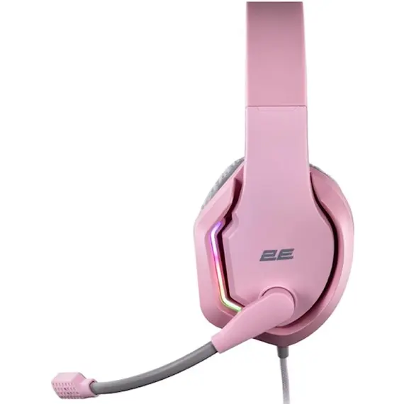 ყურსასმენი 2E HG315 Gaming Headset, Wired, RGB, USB, Pink, 4 image - TechMall.geყურსასმენი 2E HG315 Gaming Headset, Wired, RGB, USB, Pink, 4 image - TechMall.ge ,ყურსასმენი 2E HG315 Gaming Headset, Wired, RGB, USB, Pink, 4 image - TechMall.ge