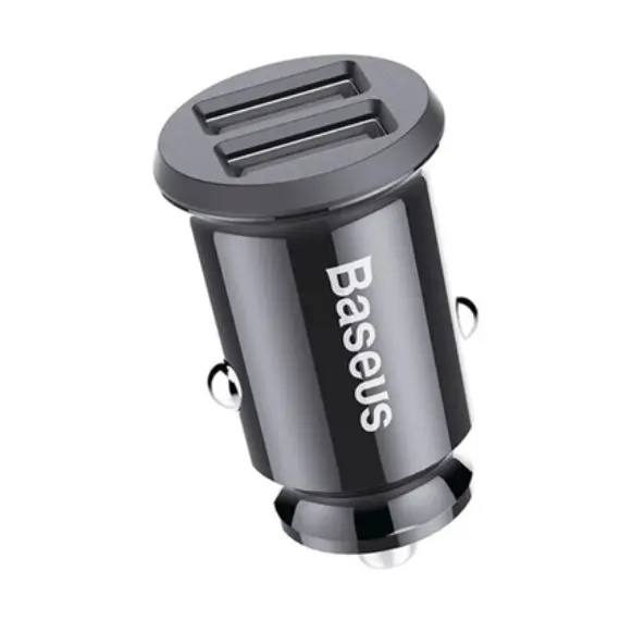 მანქანის დამტენი Baseus Grain Car Charger Dual USB 5V 3.1A CCALL-ML01, 2 image - TechMall.geმანქანის დამტენი Baseus Grain Car Charger Dual USB 5V 3.1A CCALL-ML01, 2 image - TechMall.ge ,მანქანის დამტენი Baseus Grain Car Charger Dual USB 5V 3.1A CCALL-ML01, 2 image - TechMall.ge