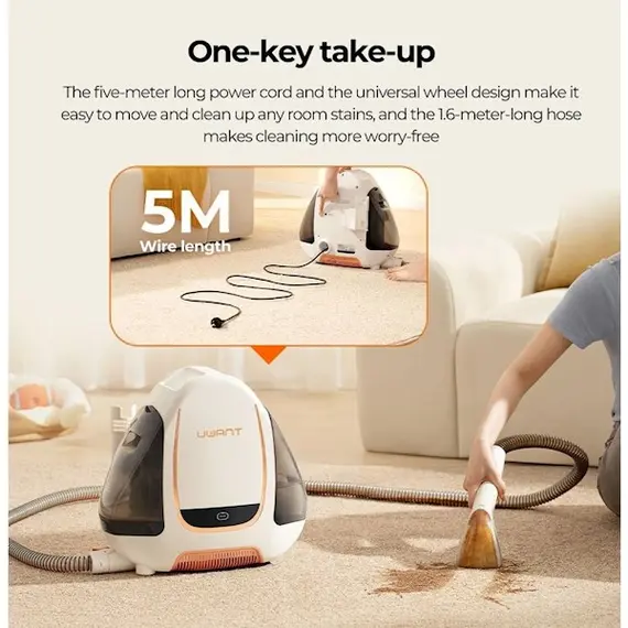 ქიმწმენდის აპარატი Uwant B100-S, 450W, 1.8L, Multiple Spot Cleaner, White, 6 image - TechMall.geქიმწმენდის აპარატი Uwant B100-S, 450W, 1.8L, Multiple Spot Cleaner, White, 6 image - TechMall.ge ,ქიმწმენდის აპარატი Uwant B100-S, 450W, 1.8L, Multiple Spot Cleaner, White, 6 image - TechMall.ge
