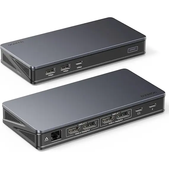 USB-C ჰაბი UGREEN CM615 (90912) Revodok Pro 209, Type-C, USB, HDMI, RJ45, DP, PD, Docking Station, Black - TechMall.geUSB-C ჰაბი UGREEN CM615 (90912) Revodok Pro 209, Type-C, USB, HDMI, RJ45, DP, PD, Docking Station, Black - TechMall.ge ,USB-C ჰაბი UGREEN CM615 (90912) Revodok Pro 209, Type-C, USB, HDMI, RJ45, DP, PD, Docking Station, Black - TechMall.ge