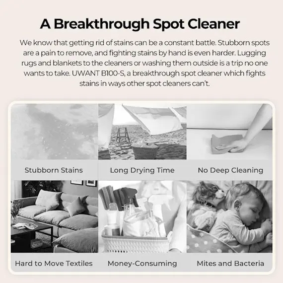 ქიმწმენდის აპარატი Uwant B100-S, 450W, 1.8L, Multiple Spot Cleaner, White, 9 image - TechMall.geქიმწმენდის აპარატი Uwant B100-S, 450W, 1.8L, Multiple Spot Cleaner, White, 9 image - TechMall.ge ,ქიმწმენდის აპარატი Uwant B100-S, 450W, 1.8L, Multiple Spot Cleaner, White, 9 image - TechMall.ge