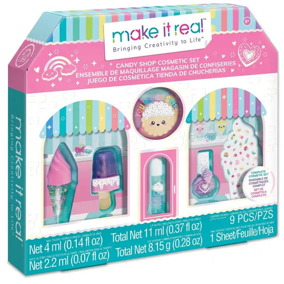 კოსმეტიკის ნაკრები Make It Real Candy Shop Cosmetic Set - TechMall.geკოსმეტიკის ნაკრები Make It Real Candy Shop Cosmetic Set - TechMall.ge ,კოსმეტიკის ნაკრები Make It Real Candy Shop Cosmetic Set - TechMall.ge