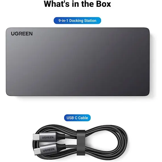 USB-C ჰაბი UGREEN CM615 (90912) Revodok Pro 209, Type-C, USB, HDMI, RJ45, DP, PD, Docking Station, Black, 2 image - TechMall.geUSB-C ჰაბი UGREEN CM615 (90912) Revodok Pro 209, Type-C, USB, HDMI, RJ45, DP, PD, Docking Station, Black, 2 image - TechMall.ge ,USB-C ჰაბი UGREEN CM615 (90912) Revodok Pro 209, Type-C, USB, HDMI, RJ45, DP, PD, Docking Station, Black, 2 image - TechMall.ge