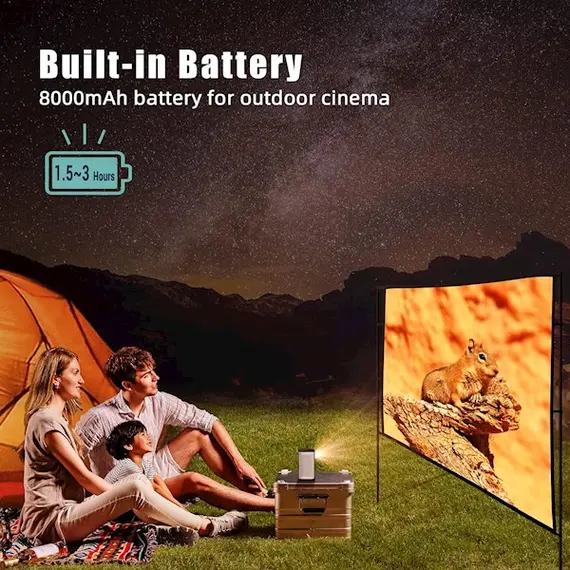 პროექტორი Byintek P70, DLP Projector, WVGA 960x540, 380lm, Black, 6 image - TechMall.geპროექტორი Byintek P70, DLP Projector, WVGA 960x540, 380lm, Black, 6 image - TechMall.ge ,პროექტორი Byintek P70, DLP Projector, WVGA 960x540, 380lm, Black, 6 image - TechMall.ge