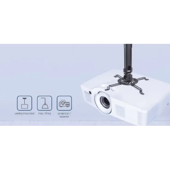 პროექტორის საკიდი Gembird CM-B-01 Adjustable Ceiling Mount For Projector/Beamer, 8 image - TechMall.geპროექტორის საკიდი Gembird CM-B-01 Adjustable Ceiling Mount For Projector/Beamer, 8 image - TechMall.ge ,პროექტორის საკიდი Gembird CM-B-01 Adjustable Ceiling Mount For Projector/Beamer, 8 image - TechMall.ge