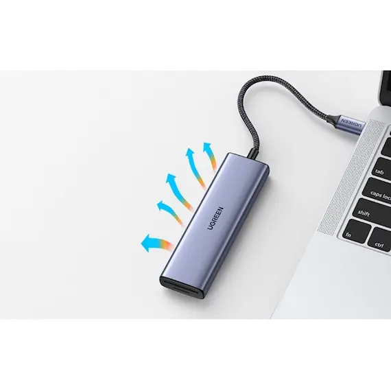 USB-C ჰაბი UGREEN CM511 (20956A), Type-C, USB, HDMI, TF/SD, Hub, Grey, 4 image - TechMall.geUSB-C ჰაბი UGREEN CM511 (20956A), Type-C, USB, HDMI, TF/SD, Hub, Grey, 4 image - TechMall.ge ,USB-C ჰაბი UGREEN CM511 (20956A), Type-C, USB, HDMI, TF/SD, Hub, Grey, 4 image - TechMall.ge