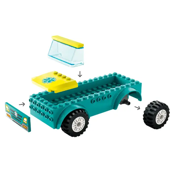 ლეგო LEGO Constructor CITY EMERGENCY AMBULANCE AND SNOWBOARDER, 4 image - TechMall.geლეგო LEGO Constructor CITY EMERGENCY AMBULANCE AND SNOWBOARDER, 4 image - TechMall.ge ,ლეგო LEGO Constructor CITY EMERGENCY AMBULANCE AND SNOWBOARDER, 4 image - TechMall.ge