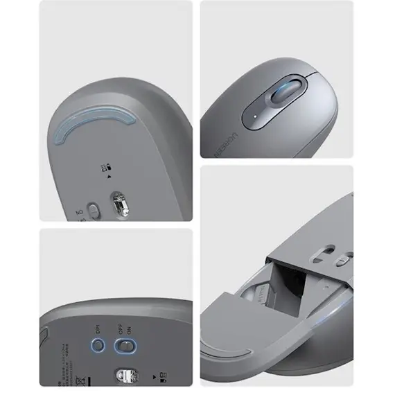 მაუსი UGREEN MU105 (90669), Wireless, USB, Mouse, Moonlight Gray, 4 image - TechMall.geმაუსი UGREEN MU105 (90669), Wireless, USB, Mouse, Moonlight Gray, 4 image - TechMall.ge ,მაუსი UGREEN MU105 (90669), Wireless, USB, Mouse, Moonlight Gray, 4 image - TechMall.ge