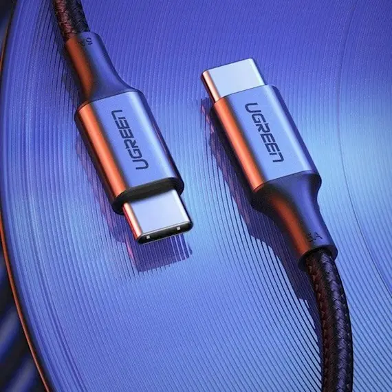 USB კაბელი UGREEN US316 (70429), 100W, Type-c to Type-c, 2m, Black, 3 image - TechMall.geUSB კაბელი UGREEN US316 (70429), 100W, Type-c to Type-c, 2m, Black, 3 image - TechMall.ge ,USB კაბელი UGREEN US316 (70429), 100W, Type-c to Type-c, 2m, Black, 3 image - TechMall.ge