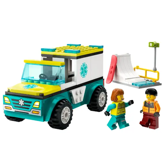 ლეგო LEGO Constructor CITY EMERGENCY AMBULANCE AND SNOWBOARDER, 2 image - TechMall.geლეგო LEGO Constructor CITY EMERGENCY AMBULANCE AND SNOWBOARDER, 2 image - TechMall.ge ,ლეგო LEGO Constructor CITY EMERGENCY AMBULANCE AND SNOWBOARDER, 2 image - TechMall.ge
