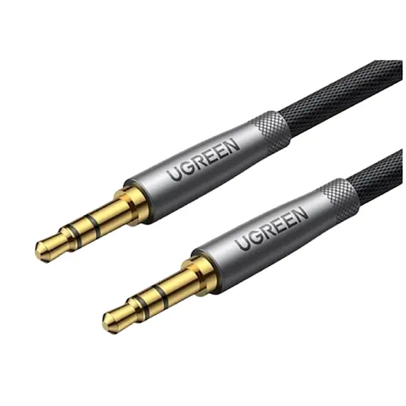 აუდიო კაბელი UGREEN AV150 (50356), 3.5mm To 3.5mm, 1.5m, Grey - TechMall.geაუდიო კაბელი UGREEN AV150 (50356), 3.5mm To 3.5mm, 1.5m, Grey - TechMall.ge ,აუდიო კაბელი UGREEN AV150 (50356), 3.5mm To 3.5mm, 1.5m, Grey - TechMall.ge