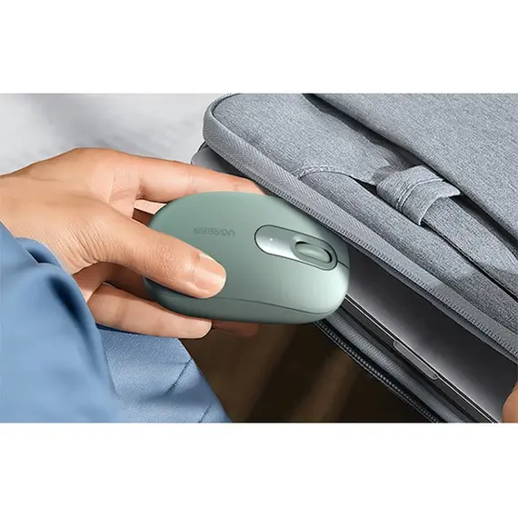 მაუსი UGREEN MU105 (90672), Wireless, USB, Mouse, Celadon Green, 3 image - TechMall.geმაუსი UGREEN MU105 (90672), Wireless, USB, Mouse, Celadon Green, 3 image - TechMall.ge ,მაუსი UGREEN MU105 (90672), Wireless, USB, Mouse, Celadon Green, 3 image - TechMall.ge