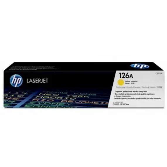 კარტრიჯი HP 126A Yellow Original LaserJet Toner Cartridge - TechMall.geკარტრიჯი HP 126A Yellow Original LaserJet Toner Cartridge - TechMall.ge ,კარტრიჯი HP 126A Yellow Original LaserJet Toner Cartridge - TechMall.ge