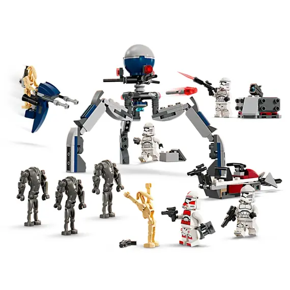 ლეგო LEGO Constructor STAR WARS TM CLONE TROOPER™ & BATTLE DROID™ BATTLE PA, 3 image - TechMall.geლეგო LEGO Constructor STAR WARS TM CLONE TROOPER™ & BATTLE DROID™ BATTLE PA, 3 image - TechMall.ge ,ლეგო LEGO Constructor STAR WARS TM CLONE TROOPER™ & BATTLE DROID™ BATTLE PA, 3 image - TechMall.ge