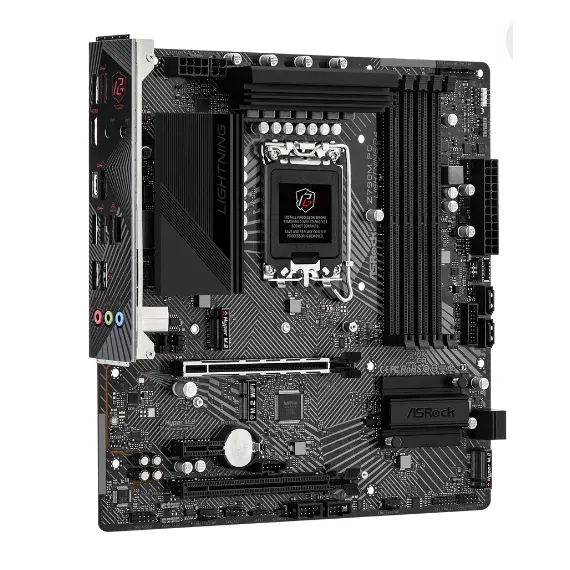 დედა დაფა ASRock Z790M PG Lightning/D4 s1700 Z790 4xDDR4 M.2 HDMI DP mATX, 2 image - TechMall.geდედა დაფა ASRock Z790M PG Lightning/D4 s1700 Z790 4xDDR4 M.2 HDMI DP mATX, 2 image - TechMall.ge ,დედა დაფა ASRock Z790M PG Lightning/D4 s1700 Z790 4xDDR4 M.2 HDMI DP mATX, 2 image - TechMall.ge
