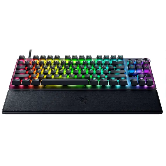 კლავიატურა Razer Keyboard Huntsman V3 Pro TKL RGB 84key Analog Optical Switches USB-A EN, black, 4 image - TechMall.geკლავიატურა Razer Keyboard Huntsman V3 Pro TKL RGB 84key Analog Optical Switches USB-A EN, black, 4 image - TechMall.ge ,კლავიატურა Razer Keyboard Huntsman V3 Pro TKL RGB 84key Analog Optical Switches USB-A EN, black, 4 image - TechMall.ge