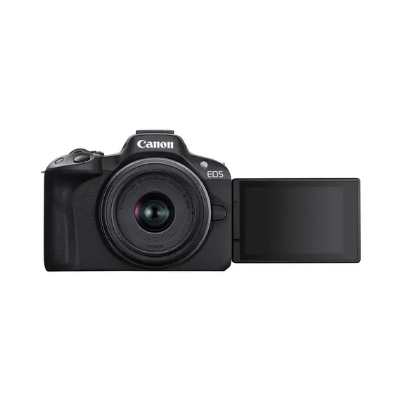 ციფრული ფოტოაპარატი Canon EOS R50 Mirrorless Camera with 18-45mm Lens (Black), 5 image - TechMall.geციფრული ფოტოაპარატი Canon EOS R50 Mirrorless Camera with 18-45mm Lens (Black), 5 image - TechMall.ge ,ციფრული ფოტოაპარატი Canon EOS R50 Mirrorless Camera with 18-45mm Lens (Black), 5 image - TechMall.ge