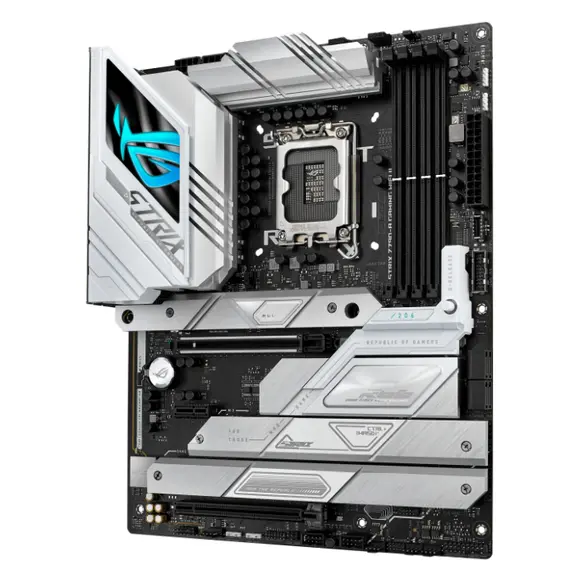 დედა დაფა ASUS Motherboard ROG STRIX Z790-A GAMING WIFI II s1700 Z790 4xDDR5 M.2 HDMI DP Wi-Fi BT ATX, 4 image - TechMall.geდედა დაფა ASUS Motherboard ROG STRIX Z790-A GAMING WIFI II s1700 Z790 4xDDR5 M.2 HDMI DP Wi-Fi BT ATX, 4 image - TechMall.ge ,დედა დაფა ASUS Motherboard ROG STRIX Z790-A GAMING WIFI II s1700 Z790 4xDDR5 M.2 HDMI DP Wi-Fi BT ATX, 4 image - TechMall.ge