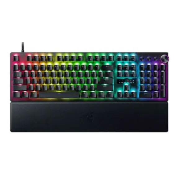 კლავიატურა Razer Keyboard Huntsman V3 Pro RGB 104key Analog Optical Switches GEN-2, USB-A/ EN, black - TechMall.geკლავიატურა Razer Keyboard Huntsman V3 Pro RGB 104key Analog Optical Switches GEN-2, USB-A/ EN, black - TechMall.ge ,კლავიატურა Razer Keyboard Huntsman V3 Pro RGB 104key Analog Optical Switches GEN-2, USB-A/ EN, black - TechMall.ge