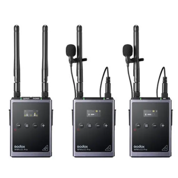 მიკროფონი Godox UHF Wireless Microphone System WMicS1 Pro Kit2 - TechMall.geმიკროფონი Godox UHF Wireless Microphone System WMicS1 Pro Kit2 - TechMall.ge ,მიკროფონი Godox UHF Wireless Microphone System WMicS1 Pro Kit2 - TechMall.ge