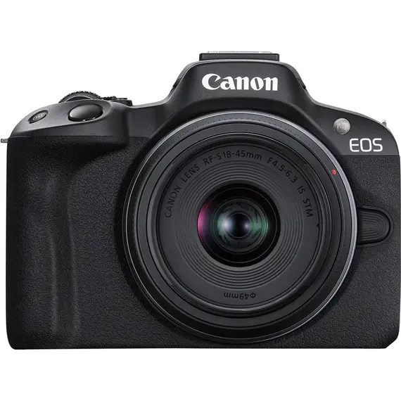 ციფრული ფოტოაპარატი Canon EOS R50 Mirrorless Camera with 18-45mm Lens (Black) - TechMall.geციფრული ფოტოაპარატი Canon EOS R50 Mirrorless Camera with 18-45mm Lens (Black) - TechMall.ge ,ციფრული ფოტოაპარატი Canon EOS R50 Mirrorless Camera with 18-45mm Lens (Black) - TechMall.ge