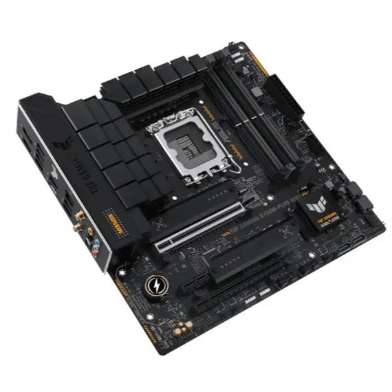 დედა დაფა ASUS Motherboard TUF GAMING B760M-PLUS WIFI s1700 B760 4xDDR5 M.2 HDMI DP Wi-Fi BT mATX, 4 image - TechMall.geდედა დაფა ASUS Motherboard TUF GAMING B760M-PLUS WIFI s1700 B760 4xDDR5 M.2 HDMI DP Wi-Fi BT mATX, 4 image - TechMall.ge ,დედა დაფა ASUS Motherboard TUF GAMING B760M-PLUS WIFI s1700 B760 4xDDR5 M.2 HDMI DP Wi-Fi BT mATX, 4 image - TechMall.ge