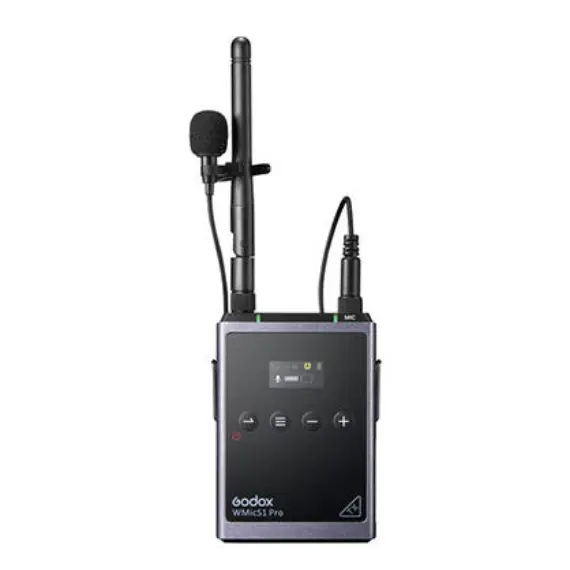 მიკროფონი Godox UHF Wireless Microphone System WMicS1 Pro Kit2, 2 image - TechMall.geმიკროფონი Godox UHF Wireless Microphone System WMicS1 Pro Kit2, 2 image - TechMall.ge ,მიკროფონი Godox UHF Wireless Microphone System WMicS1 Pro Kit2, 2 image - TechMall.ge