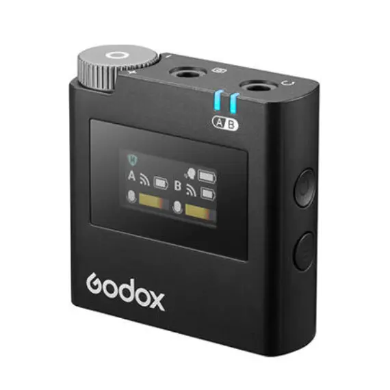 მიკროფონი Godox 2.4GHz Wireless Microphone System Virso M1, 3 image - TechMall.geმიკროფონი Godox 2.4GHz Wireless Microphone System Virso M1, 3 image - TechMall.ge ,მიკროფონი Godox 2.4GHz Wireless Microphone System Virso M1, 3 image - TechMall.ge
