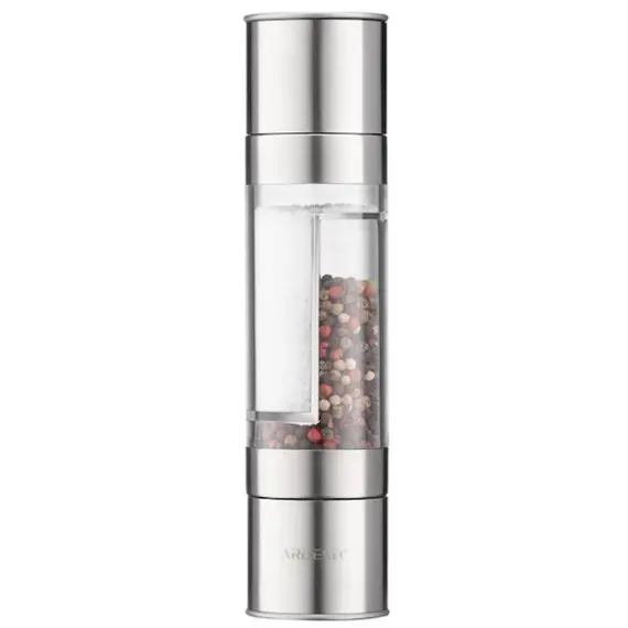 საფქვავი Ardesto Salt and Pepper Mill Gemini, glass, stainless steel, 3 image - TechMall.geსაფქვავი Ardesto Salt and Pepper Mill Gemini, glass, stainless steel, 3 image - TechMall.ge ,საფქვავი Ardesto Salt and Pepper Mill Gemini, glass, stainless steel, 3 image - TechMall.ge