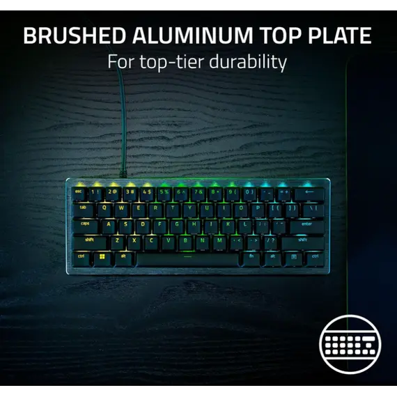 კლავიატურა Razer Keyboard Huntsman V3 Pro Mini RGB 61key Analog Optical Switches USB-A EN, black, 3 image - TechMall.geკლავიატურა Razer Keyboard Huntsman V3 Pro Mini RGB 61key Analog Optical Switches USB-A EN, black, 3 image - TechMall.ge ,კლავიატურა Razer Keyboard Huntsman V3 Pro Mini RGB 61key Analog Optical Switches USB-A EN, black, 3 image - TechMall.ge