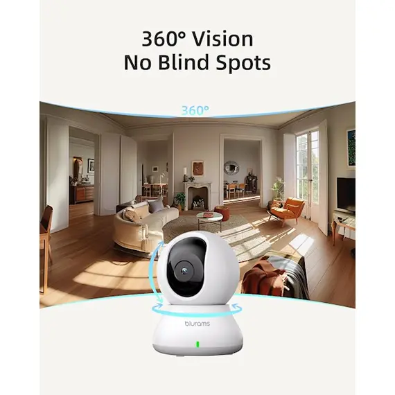 ვიდეო სათვალთვალო კამერა Blurams A33 Dome Nexa, Indoor Security Camera, White, 7 image - TechMall.geვიდეო სათვალთვალო კამერა Blurams A33 Dome Nexa, Indoor Security Camera, White, 7 image - TechMall.ge ,ვიდეო სათვალთვალო კამერა Blurams A33 Dome Nexa, Indoor Security Camera, White, 7 image - TechMall.ge