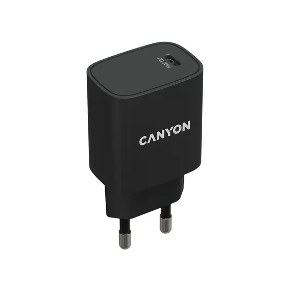 Adapter Canyon 20W wall charger CNE-CHA20B02 USB-C Black - TechMall.geAdapter Canyon 20W wall charger CNE-CHA20B02 USB-C Black - TechMall.ge ,Adapter Canyon 20W wall charger CNE-CHA20B02 USB-C Black - TechMall.ge