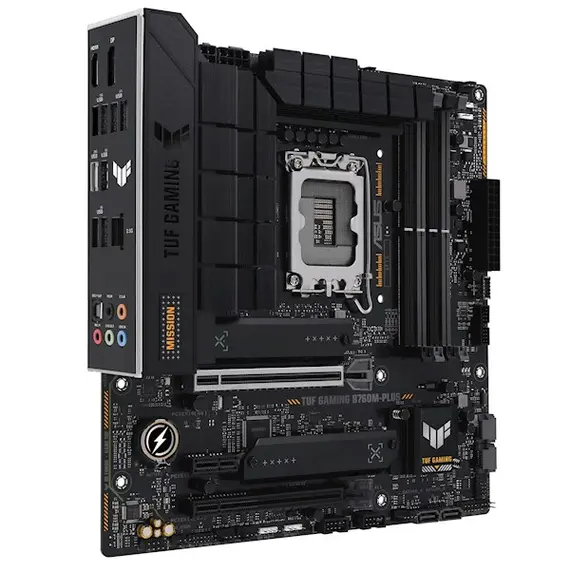 დედა დაფა ASUS Motherboard TUF GAMING B760M-PLUS s1700 B760 4xDDR5 M.2 HDMI DP mATX, 2 image - TechMall.geდედა დაფა ASUS Motherboard TUF GAMING B760M-PLUS s1700 B760 4xDDR5 M.2 HDMI DP mATX, 2 image - TechMall.ge ,დედა დაფა ASUS Motherboard TUF GAMING B760M-PLUS s1700 B760 4xDDR5 M.2 HDMI DP mATX, 2 image - TechMall.ge